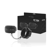 FETISH SUBMISSIVE - TOBILLOS DE PIEL VEGANA CON FORRO DE NOPRENE